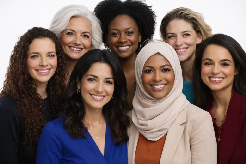 Femmes colorimétrie